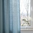 Leinen Stoff Lesna Hellblau