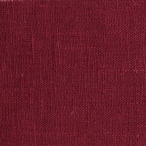 Burgundy Linen Fabric Lesna