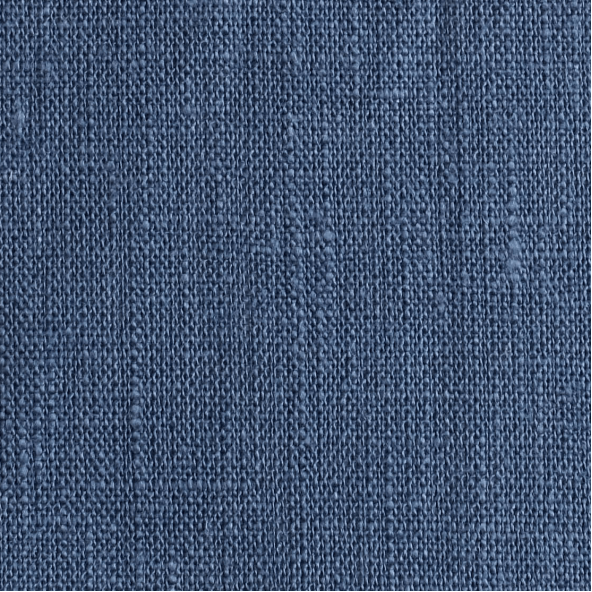 Blue Linen Fabric Lesna