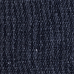 Tissu en lin Lesna bleu foncé