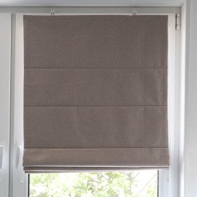 Custom Roman Blind Super Blackout 