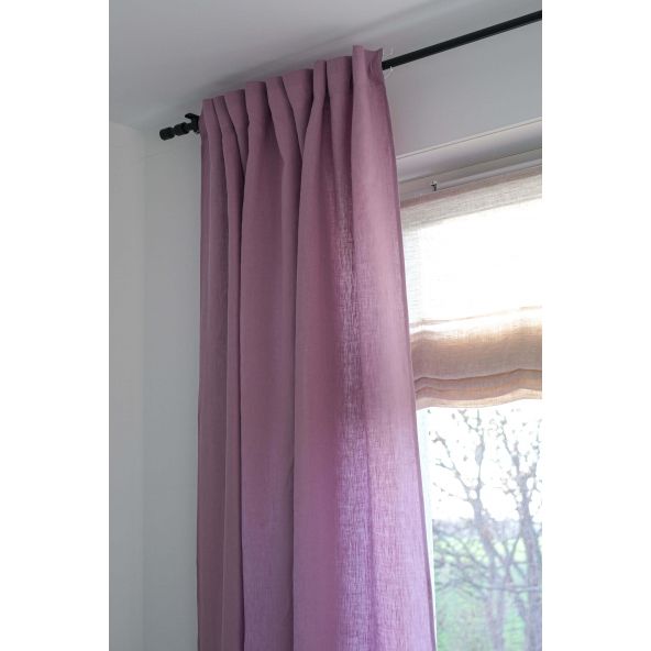 Leinen Vorhang Welna Lila