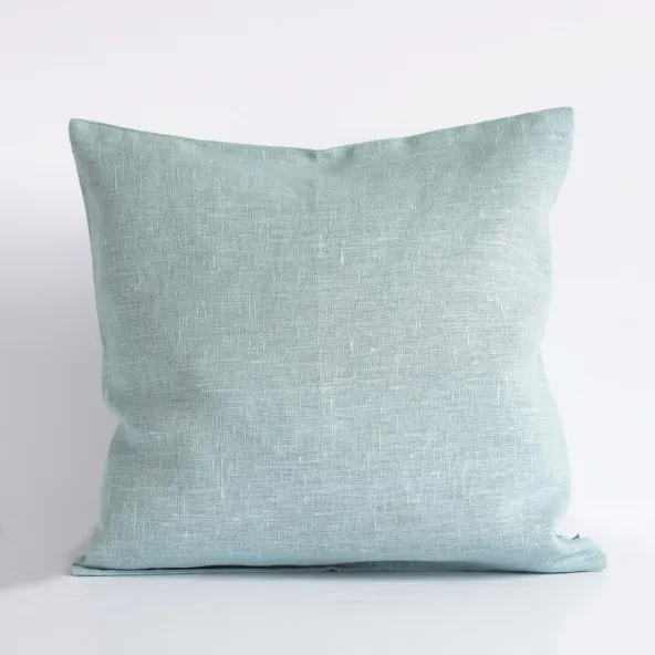 Leinen Kissenbezug Lesna Blau