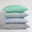 Leinen Kissenbezug Lesna Blau