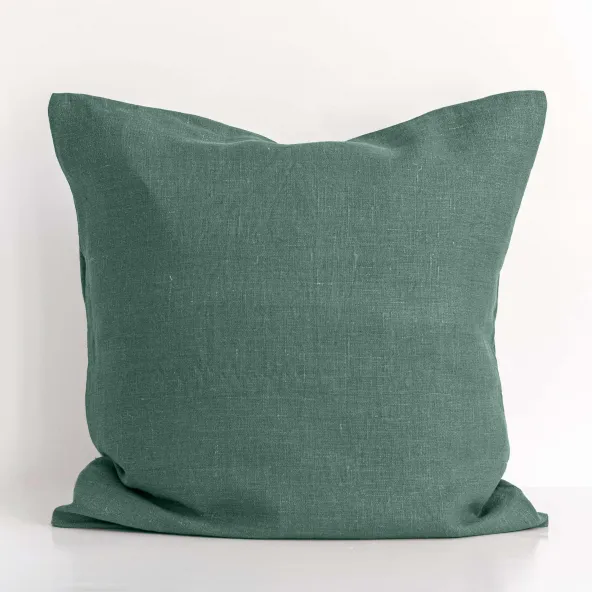 Tissu lin Lesna Vert Sauge
