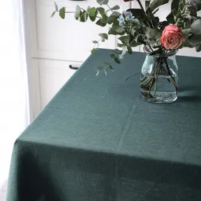 Nappe en Lin Vert Sauge Lesna Sur Mesure 
