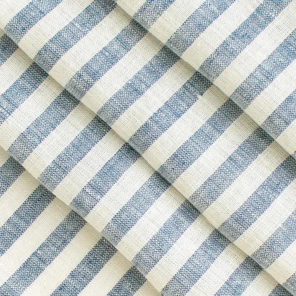 Store bateau lin Malina bleu