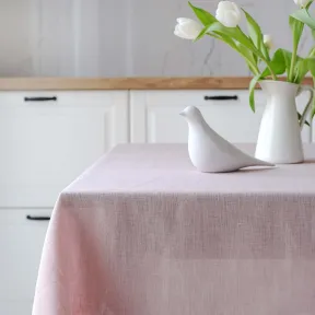 Nappe en Lin Rose Pâle Welna